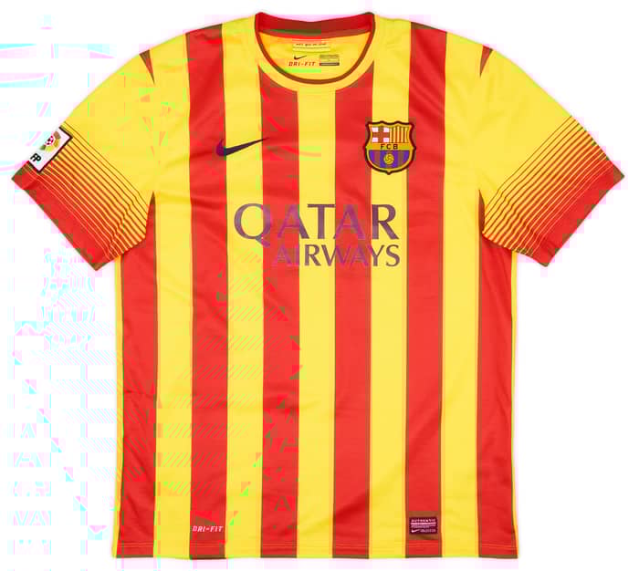 2013-15 Barcelona Away Shirt Messi #10 - 9/10 - (L)