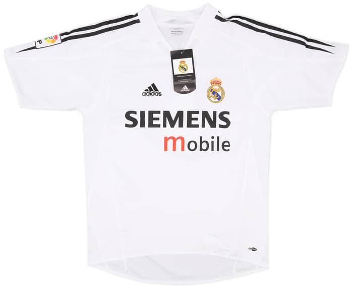 2004-05 Real Madrid Home Shirt Zidane #5 (S)