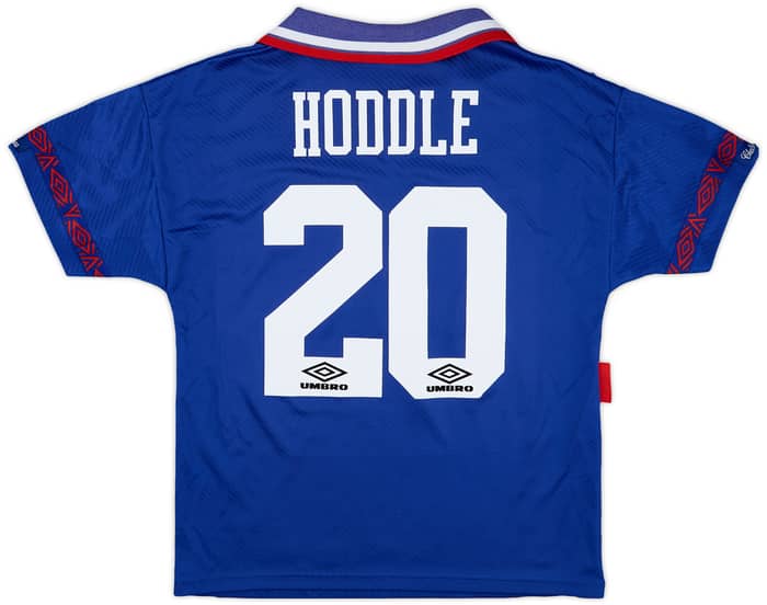 1993-94 Chelsea Home Shirt Hoddle #20 - 8/10 - (M)