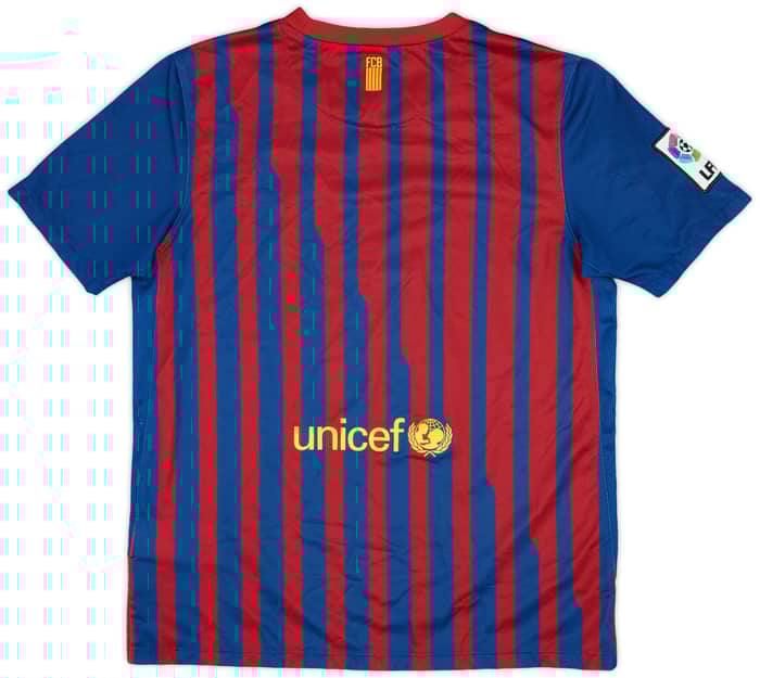 2011-12 Barcelona Home Shirt - 9/10 - (XL.Boys)