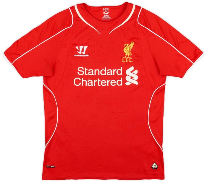 2014-15 Liverpool Home Shirt Gerrard #8 - 5/10 - (S)