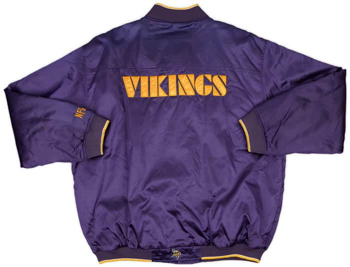 2000s Minnesota Vikings NFL Satin Varsity Jacket - 5/10 - (L)