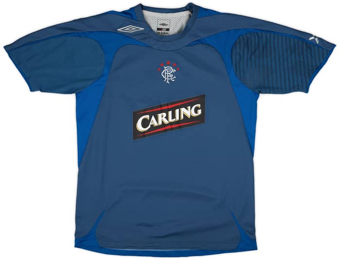 2006-07 Rangers Umbro Training Shirt - 8/10 - (M)