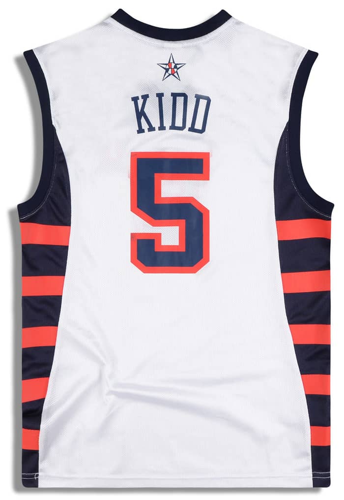 2004 USA Kidd #5 Reebok Jersey (Home) XL