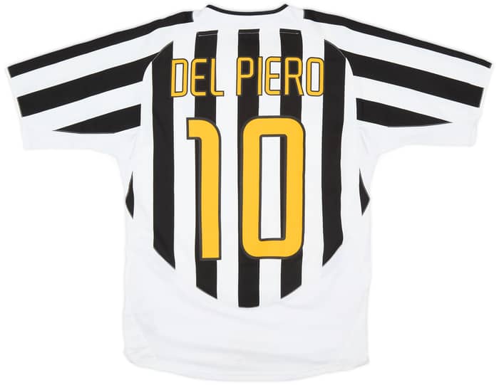 2003-04 Juventus Home Shirt Del Piero #10 - 6/10 - (S)
