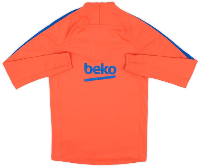 2016-17 Barcelona Nike 1/4 Zip Training Top - 8/10 - (S)