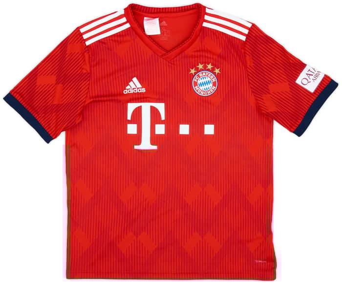 2018-19 Bayern Munich Home Shirt - 9/10 - (XL.Boys)