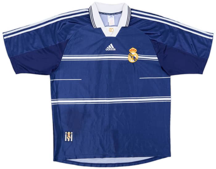 1998-99 Real Madrid Away Shirt #11 (Savio) - 8/10 - (XL)