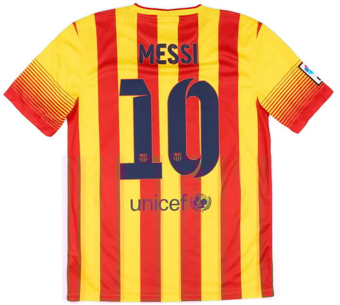 2013-15 Barcelona Away Shirt Messi #10 - 9/10 - (M)