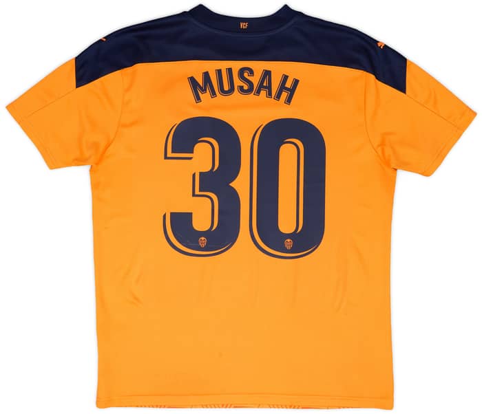 2020-21 Valencia Away Shirt Musah #30 - 8/10 - (L)