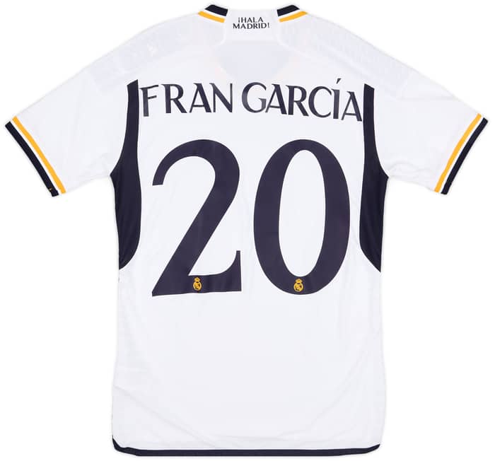 2023-24 Real Madrid Authentic Home CL Shirt Fran Garcia #20 (S)