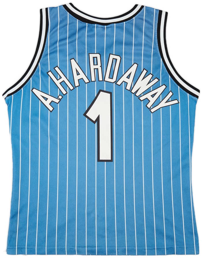 1994-98 Orlando Magic Hardaway #1 Champion Jersey (Away) M