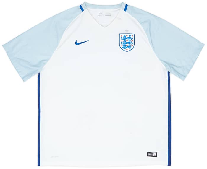 2016-17 England Home Shirt - 4/10 - (XXL)