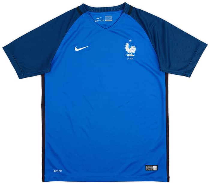 2016-17 France Home Shirt - 10/10 - (XL.Boys)