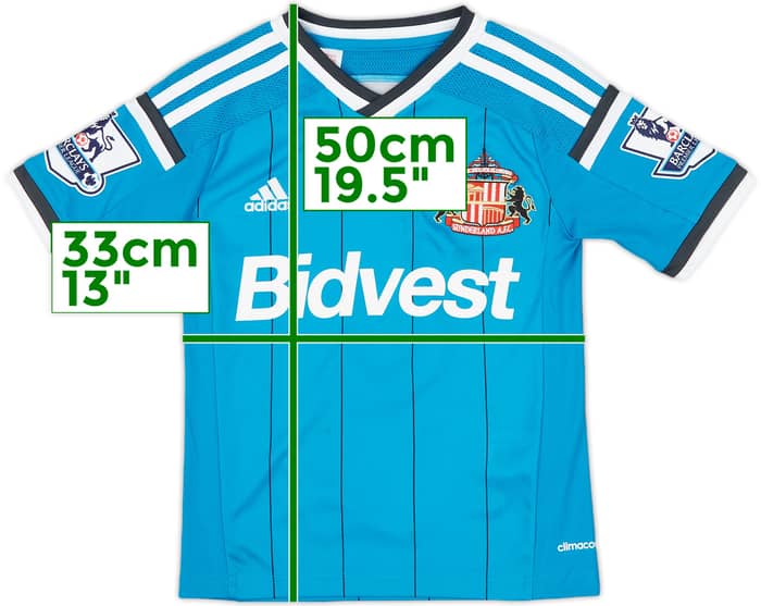 2014-15 Sunderland Away Shirt McCarthy #5 - 8/10 - (S.Boys)