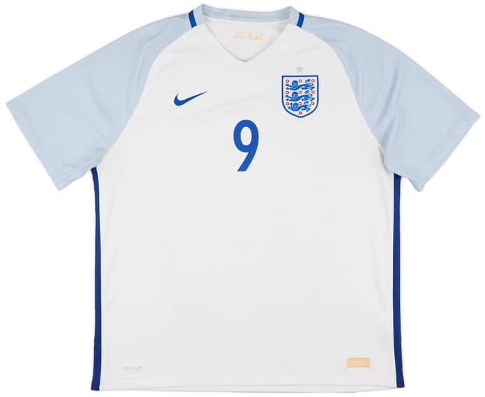 2016-17 England Home Shirt Kane #9 - 5/10 - (XXL)