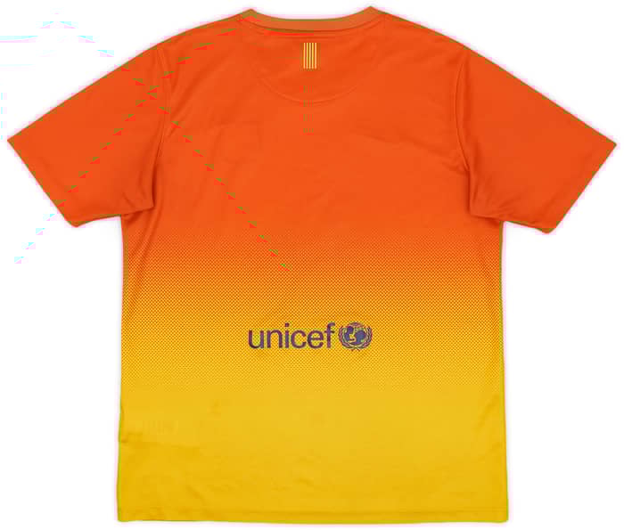 2012-13 Barcelona Basic Away Shirt - 8/10 - (XL.Boys)
