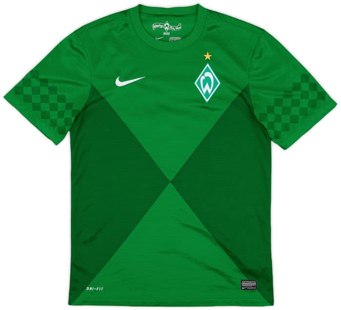2012-13 Werder Bremen Home Shirt Arnautovic #7 - 6/10 - (S)