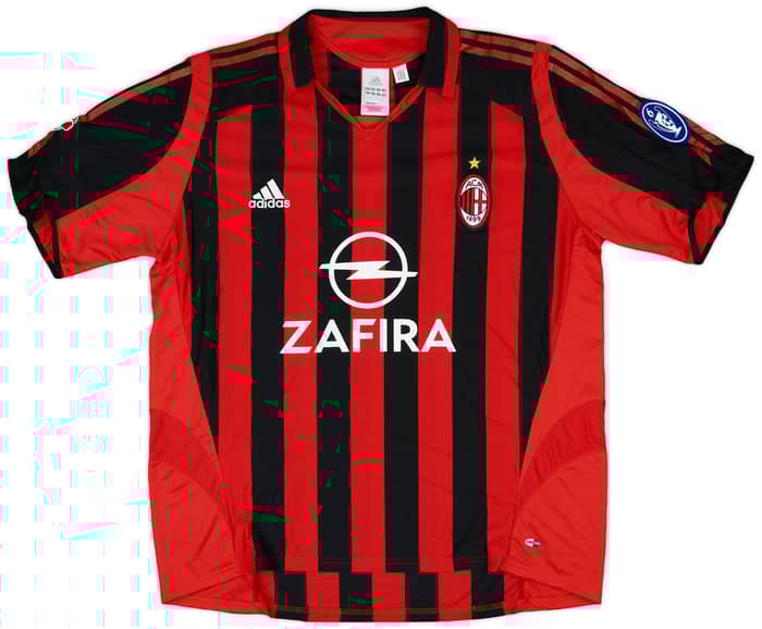 2005-06 AC Milan Signed Home Shirt Kaka #22 - 8/10 - (XL)