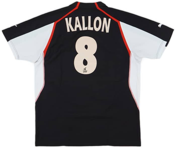 2004-05 Monaco Away Shirt Kallon #8 - 5/10 - (L)