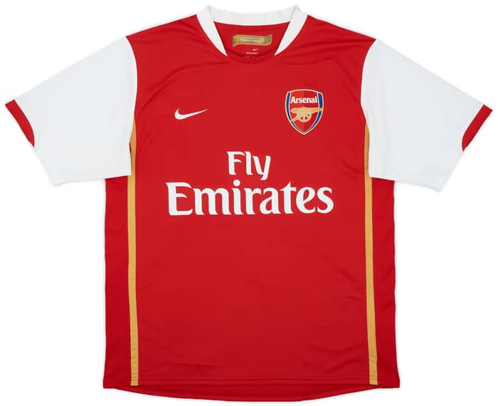2006-08 Arsenal Home Shirt Toure #5 - 7/10 - (M)