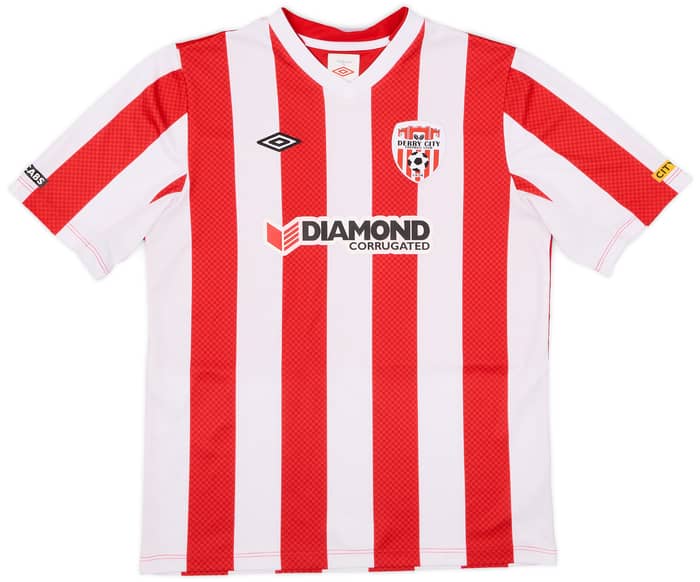 2013-15 Derry City Home Shirt - 7/10 - (XL.Boys)
