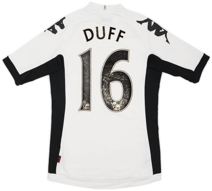 2011-12 Fulham Home Shirt Duff #16 - 6/10 - (S)
