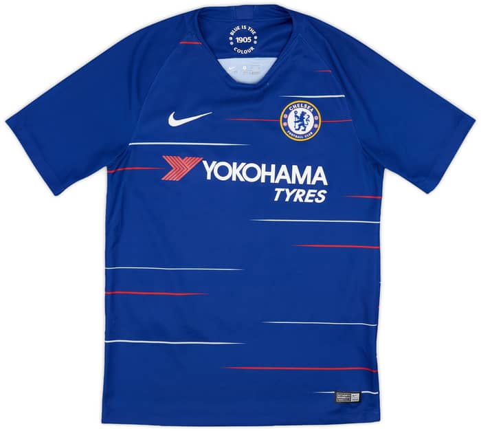 2018-19 Chelsea Home Shirt Kante #7 - 8/10 - (S)