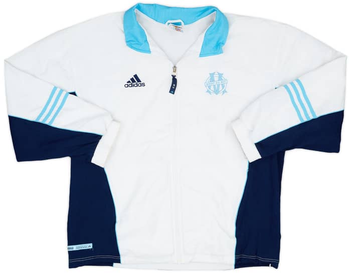 1999-00 Olympique Marseille adidas Track Jacket - 8/10 - (L)