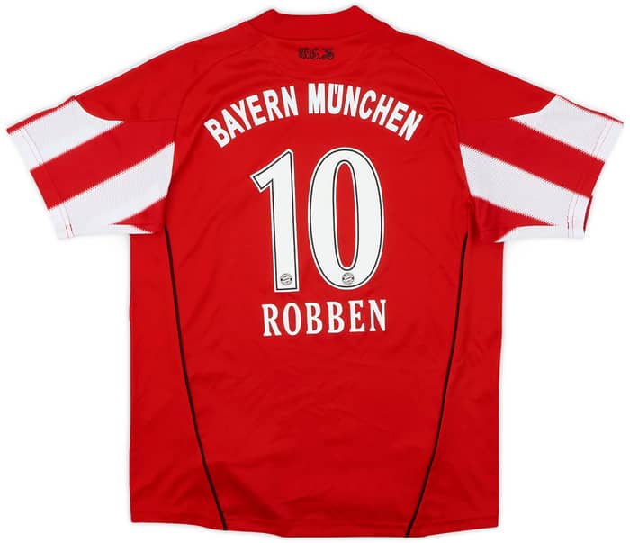 2010-11 Bayern Munich Home Shirt Robben #10 - 8/10 - (M.Boys)