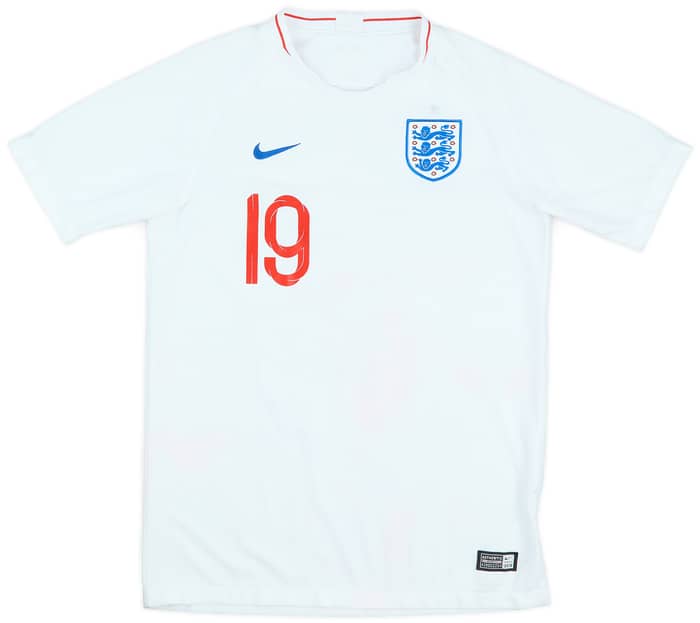 2018-19 England Home Shirt Rashford #19 - 8/10 - (XL.Boys)
