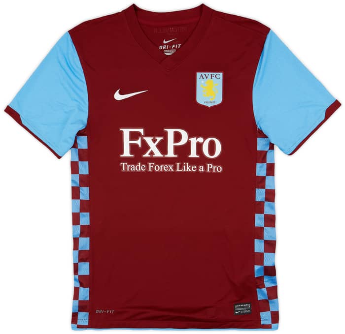 2010-11 Aston Villa Home Shirt Petrov #19 - 9/10 - (S)