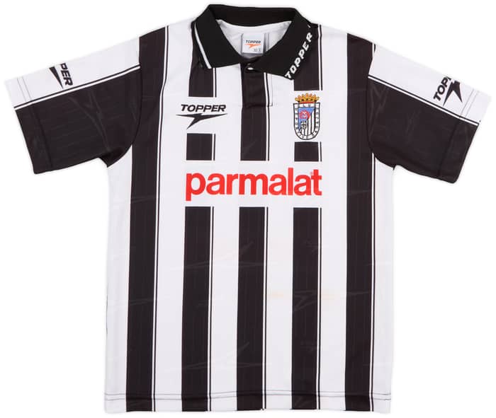 1998-99 CD Badajoz Home Shirt #8 - 6/10 - (M.Boys)
