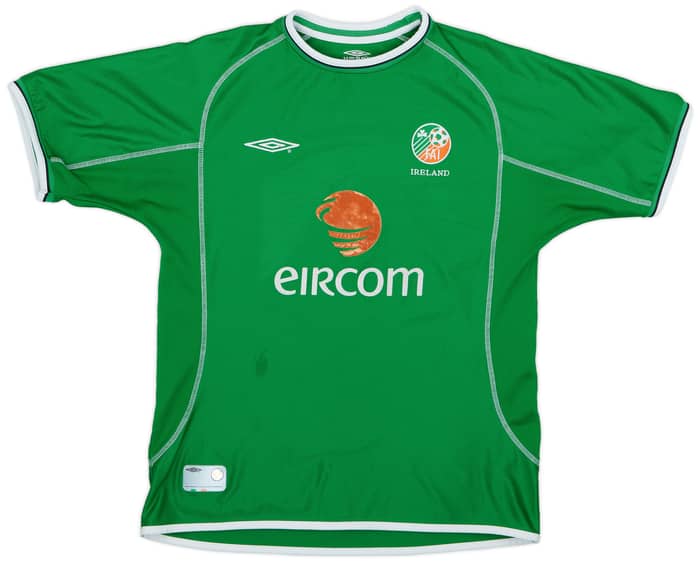 2001-03 Ireland Home Shirt Duff #9 - 6/10 - (L)