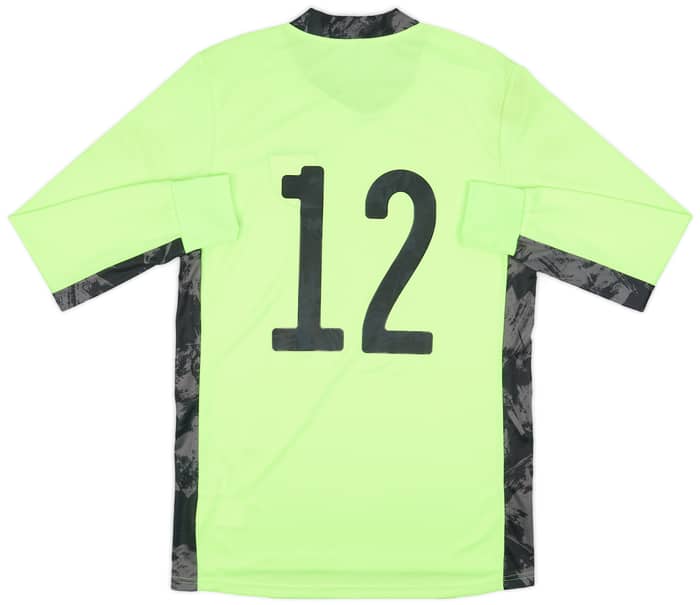 2020-21 Wales Player Issue GK Shirt #12 (M)