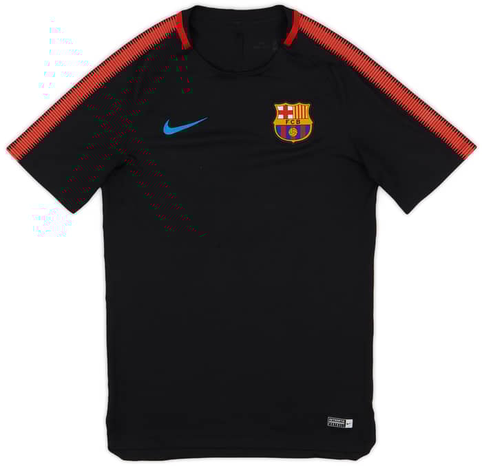 2017-18 Barcelona Nike Training Shirt - 8/10 - (S)