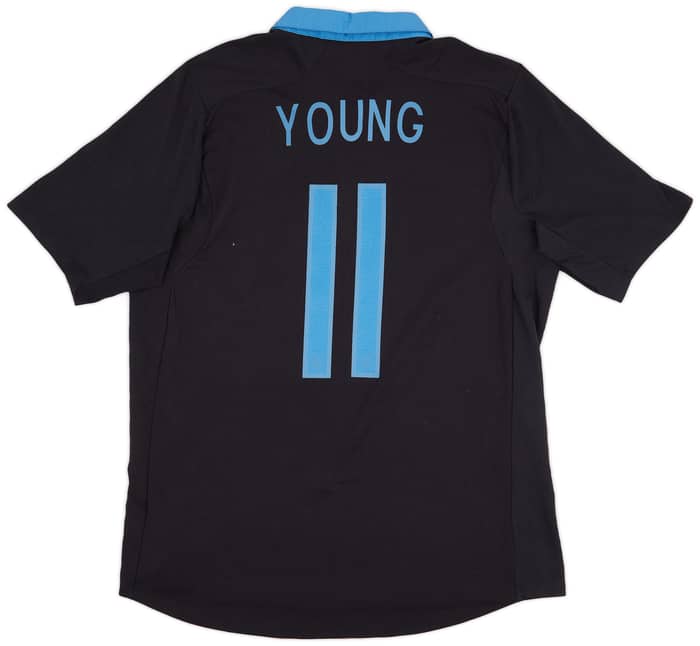 2011-12 England Away Shirt Young #11 - 7/10 - (L)