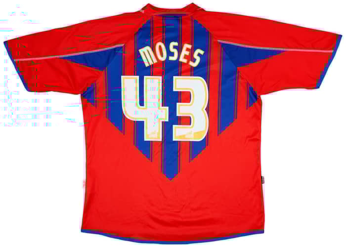 2007-08 Crystal Palace Home Shirt Moses #43 - 6/10 - (3XL)