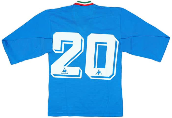 1982 Italy Home L/S Shirt #20 - 9/10 - (M.Boys)