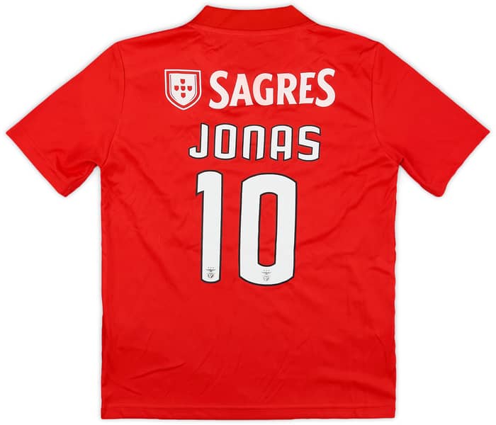 2018-19 Benfica Home Shirt Jonas #10 - 8/10 - (S.Boys)