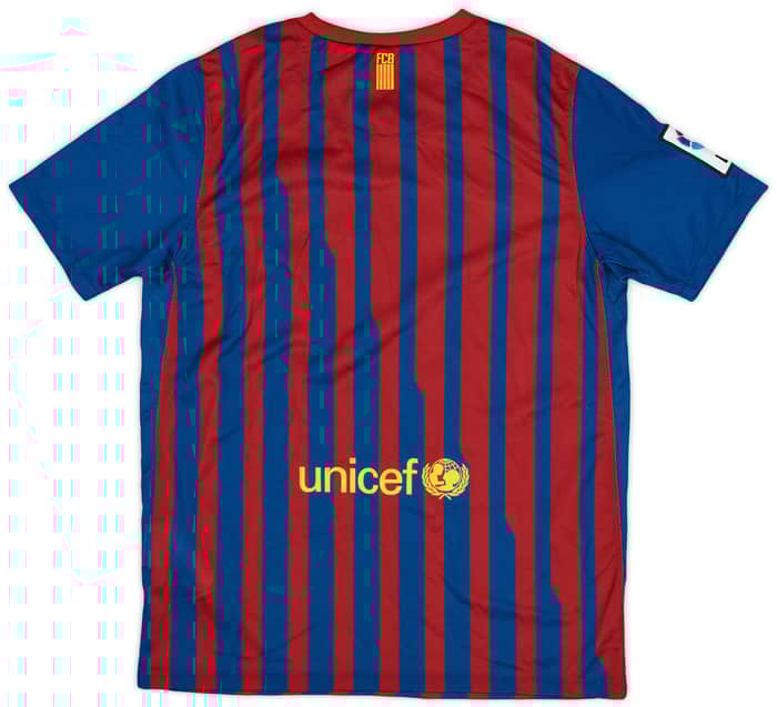 2011-12 Barcelona Home Shirt - 8/10 - (L.Boys)