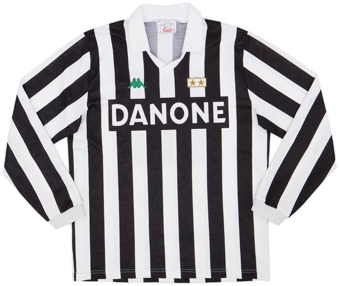 1992-94 Juventus Home L/S Shirt #10 - 6/10 - (L)