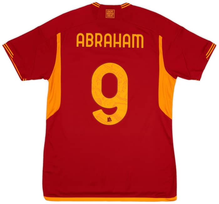 2023-24 Roma Home Shirt Abraham #9