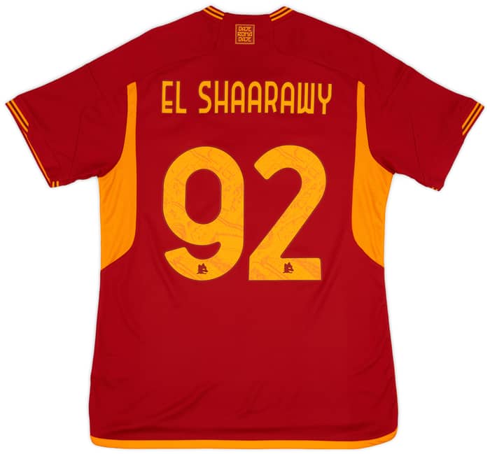 2023-24 Roma Home Shirt El Shaarawy #92