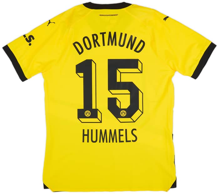 2023-24 Borussia Dortmund Authentic Home Shirt Hummels #15