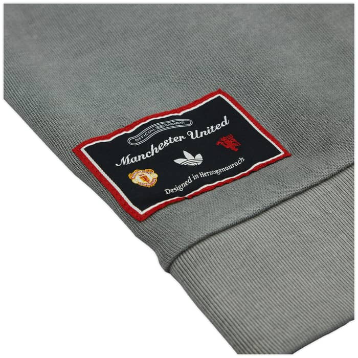 2024-25 Manchester United adidas Originals Terrace Icons 1/4 Zip Top