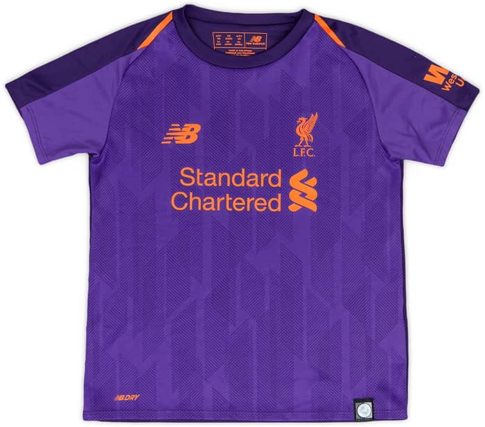 2018-19 Liverpool Away Shirt - 9/10 - (4-5Y)