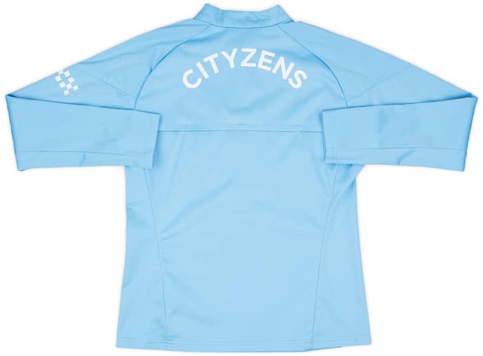 2023-24 Manchester City Player Issue 1/4 Zip Rain Top #25 (Akanji) - 7/10 - (S)