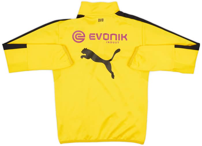 2015-16 Borussia Dortmund Puma 1/4 Zip Drill Top - 5/10 - (S)