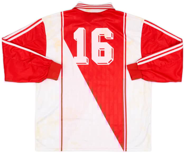 1996-98 Monaco Match Issue Home Shirt #16